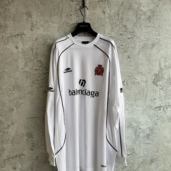 Balenciaga Football Jersey Graphic Long Sleeve T-Shirt バレンシアガ フットボール ジャージ グラフィック ロングスリーブ Tシャツ