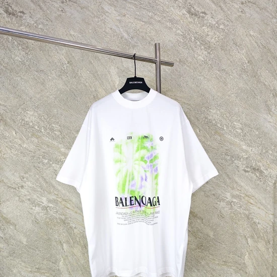 Balenciaga Watercolor Graphic Print T-Shirt バレンシアガ ウォーターカラー グラフィック プリント Tシャツ