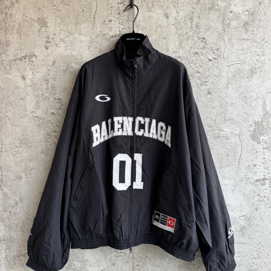 Balenciaga Wordmark Number Graphic Track Jacket バレンシアガ ワードマーク ナンバー グラフィック トラック ジャケット