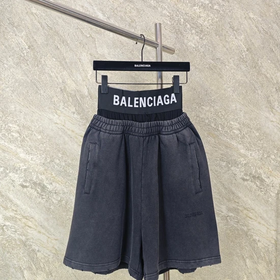 Balenciaga Logo Waistband Shorts バレンシアガ ロゴ ウエストバンド ショーツ