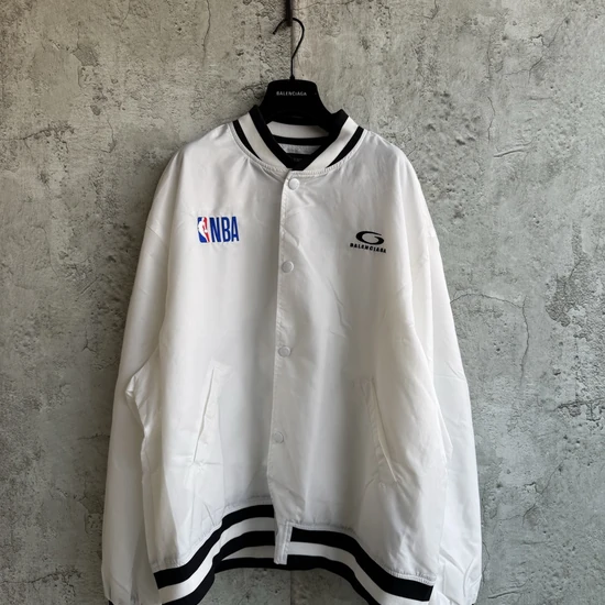 Balenciaga NBA Logo Bomber Jacket バレンシアガ NBA ロゴ ボンバー ジャケット