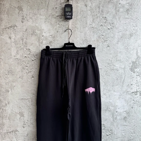 Balenciaga Dripping Logo Graphic Sweatpants バレンシアガ ドリッピング ロゴ グラフィック スウェットパンツ