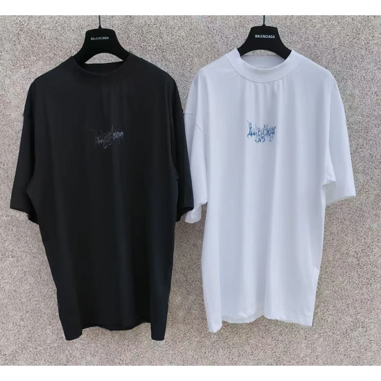 Balenciaga Gothic Script Logo T-Shirt バレンシアガ ゴシック スクリプト ロゴ Tシャツ