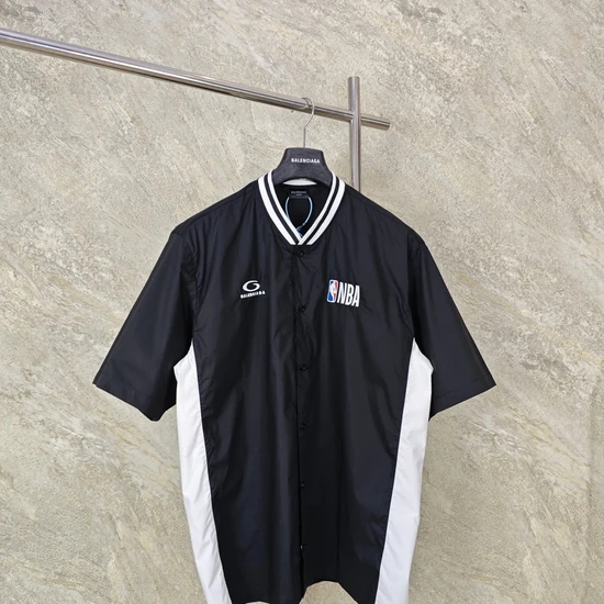 Balenciaga NBA Logo Coach Jacket バレンシアガ NBA ロゴ コーチ ジャケット