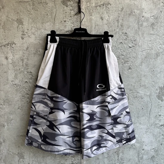 Balenciaga Camo Color Block Shorts バレンシアガ カモ カラーブロック ショーツ
