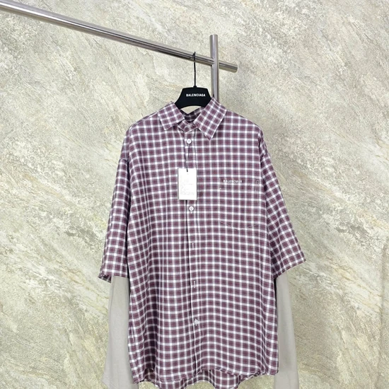 Balenciaga Check Overshirt バレンシアガ チェック オーバーシャツ