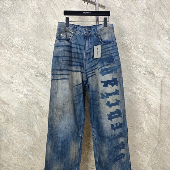 Balenciaga Fish Graphic Print Jeans バレンシアガ フィッシュ グラフィック プリント デニム