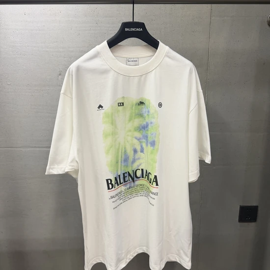 Balenciaga Watercolor Graphic T-Shirt バレンシアガ ウォーターカラー グラフィック Tシャツ