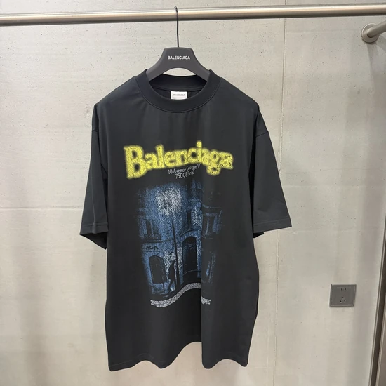 Balenciaga Building Graphic T-Shirt バレンシアガ ビルディング グラフィック Tシャツ