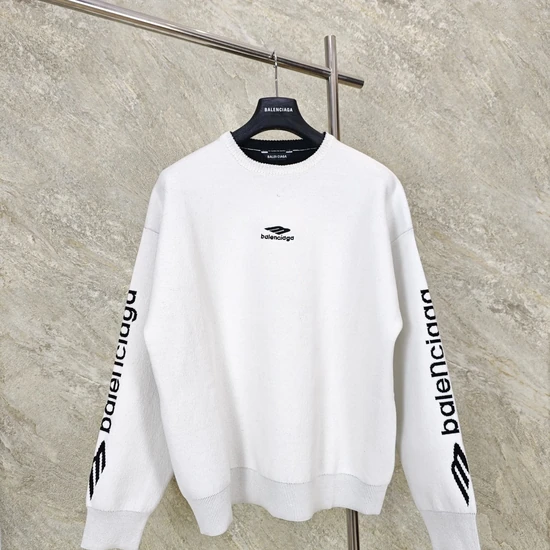Balenciaga Logo Sleeve Print Sweatshirt バレンシアガ ロゴ スリーブ プリント スウェットシャツ