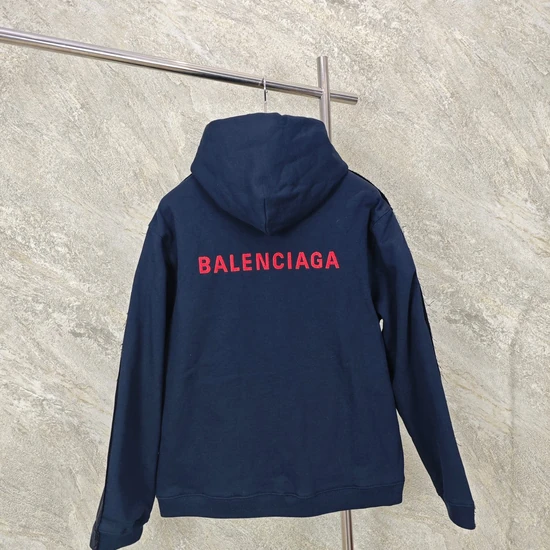 Balenciaga Back Logo Zip-Up Hoodie バレンシアガ バック ロゴ ジップアップ パーカー