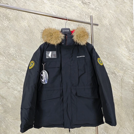 Balenciaga Color Block Down Jacket バレンシアガ カラー ブロック ダウン ジャケット