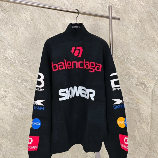 Balenciaga Multi-Logo Graphic Sweater バレンシアガ マルチ ロゴ グラフィック セーター