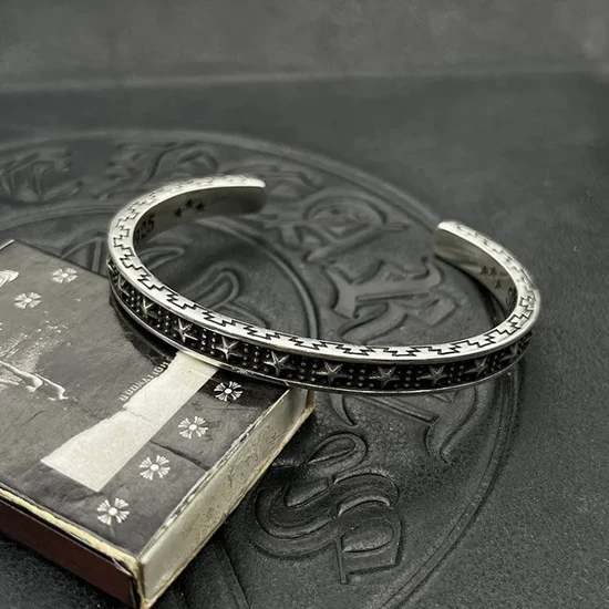 Cody Sanderson Stamped Cross Pattern Cuff Bracelet コディ サンダーソン スタンプド クロス パターン カフ ブレスレット
