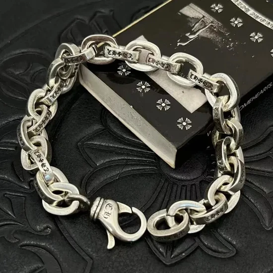 Chrome Hearts Chain Link with Lobster Clasp Bracelet クロムハーツ チェーン リンク ウィズ ロブスター クラスプ ブレスレット