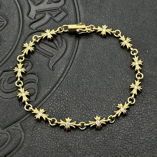 Chrome Hearts Star Link Chain Bracelet クロムハーツ スター リンク チェーン ブレスレット