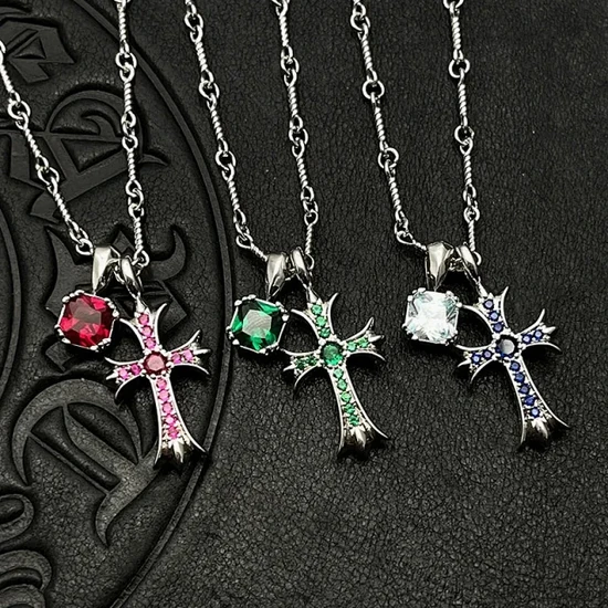 Chrome Hearts Cross Pendant Necklace クロムハーツ クロス ペンダント ネックレス