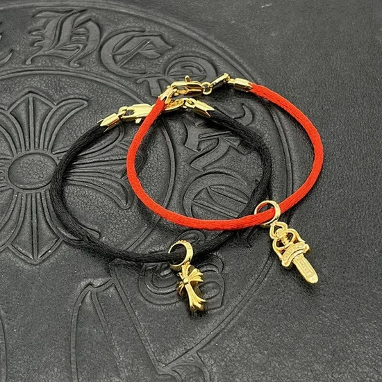 Chrome Hearts Charm Rope Bracelet クロムハーツ チャーム ロープ ブレスレット