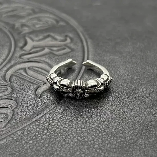 Chrome Hearts Ornamental Band Ring クロムハーツ オーナメンタル バンド リング