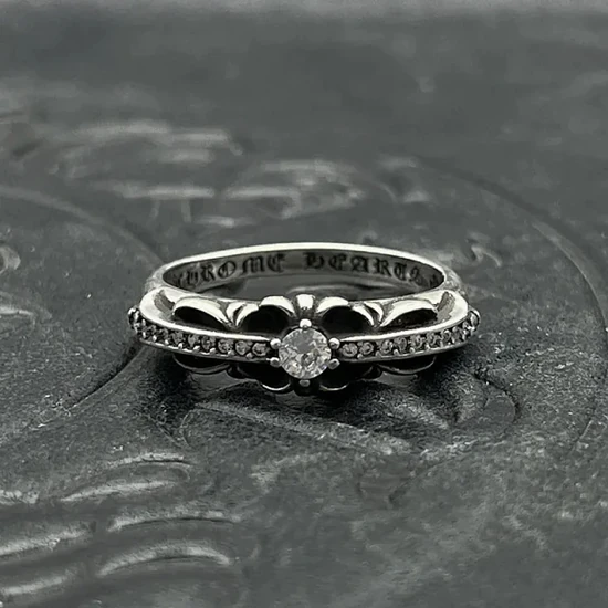 Chrome Hearts Ornamental Wing Band Ring クロムハーツ オーナメンタル ウィング バンド リング