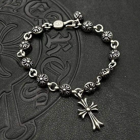 Chrome Hearts Cross Charm Bracelet クロムハーツ クロス チャーム ブレスレット