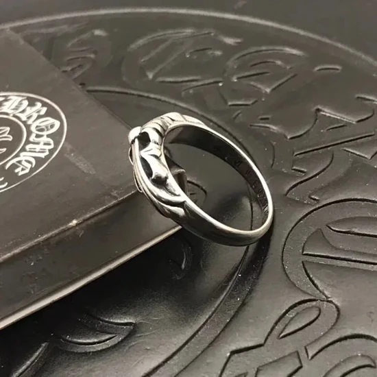 Chrome Hearts Arched Scallop Band Ring クロムハーツ アーチド スカラップ バンド リング