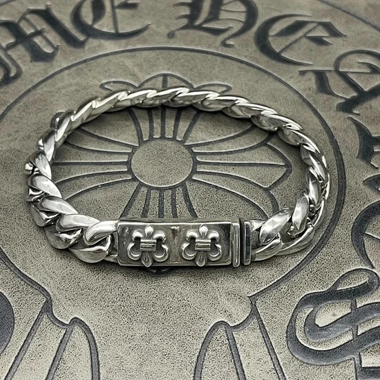 Chrome Hearts Fleur-de-Lis Plate Bracelet クロムハーツ フルール ド リス プレート ブレスレット