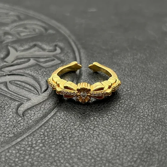Chrome Hearts Floral Claw Ring クロムハーツ フローラル クロー リング