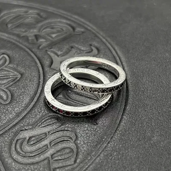 Chrome Hearts Gemstone Band Ring クロムハーツ ジェムストーン バンド リング
