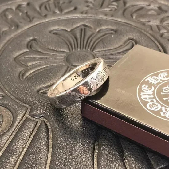 Chrome Hearts Engraved Band Ring クロムハーツ エングレイブド バンド リング
