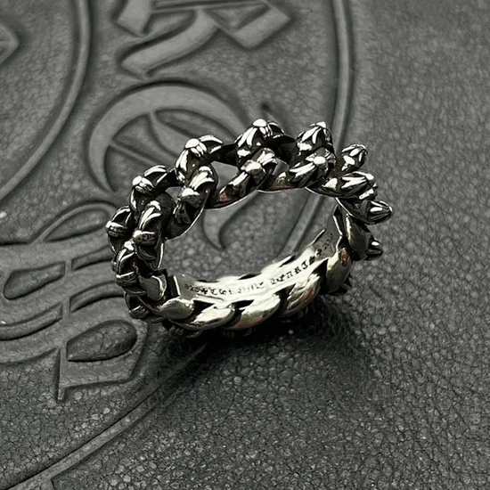 Chrome Hearts Spike Band Ring クロムハーツ スパイク バンド リング