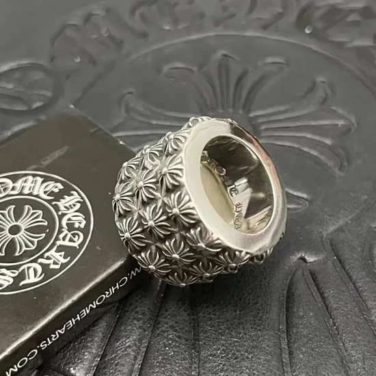 Chrome Hearts Floral Daisy Pattern Ring クロムハーツ フローラル デイジー パターン リング