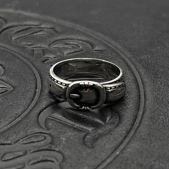 Chrome Hearts 4mm Beaded Ring Silver クロムハーツ 4mm ビーデッド リング シルバー