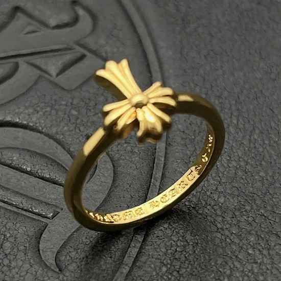 Chrome Hearts Cross Ring Gold クロムハーツ クロス リング ゴールド