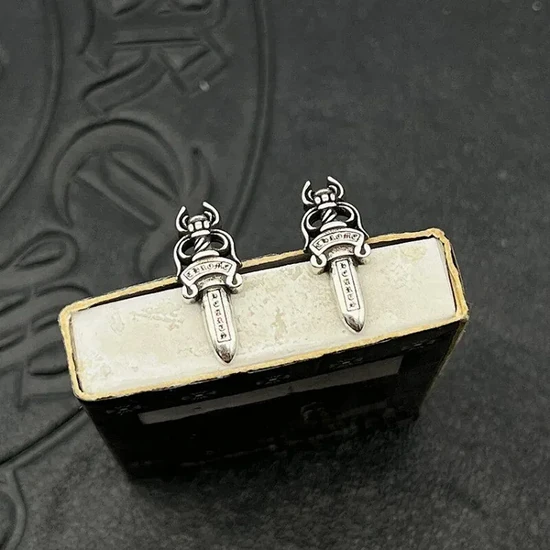 Chrome Hearts Dagger Studs Silver クロムハーツ ダガー スタッズ シルバー