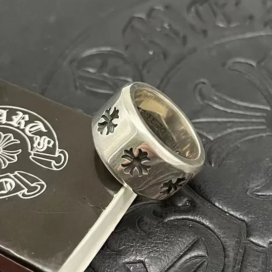 Chrome Hearts Cross Motif Ring Silver クロムハーツ クロス モチーフ リング シルバー