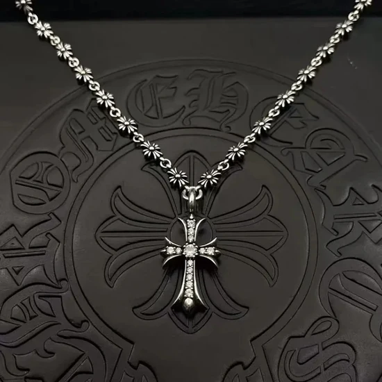 Chrome Hearts Cross Pendant Necklace クロムハーツ クロス ペンダント ネックレス