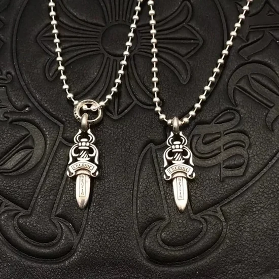 Chrome Hearts Bullet Pendant Necklace Silver クロムハーツ バレット ペンダント ネックレス シルバー