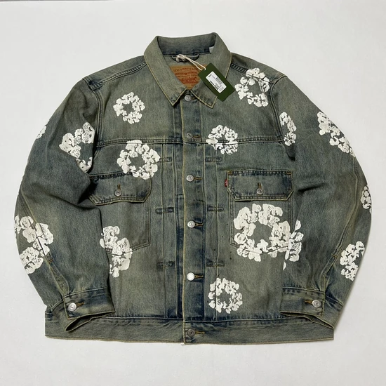 Denim Tears x Levi's Floral Print Denim Jacket デニム ティアーズ x リーバイス フローラル プリント デニム ジャケット