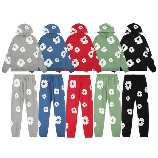 Denim Tears Hooded Sweatshirt Tracksuit Set デニム ティアーズ フーディ スウェットシャツ トラックスーツ セット