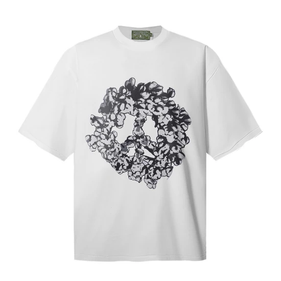 Denim Tears Peace Symbol Floral Graphic T-Shirt デニム ティアーズ ピース シンボル フローラル グラフィック Tシャツ