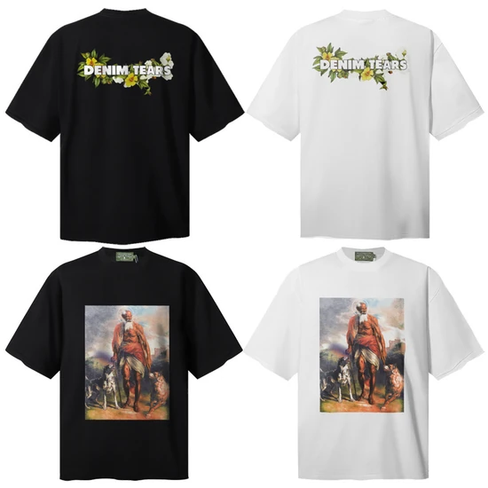Denim Tears Floral Logo T-Shirt デニム ティアーズ フローラル ロゴ Tシャツ