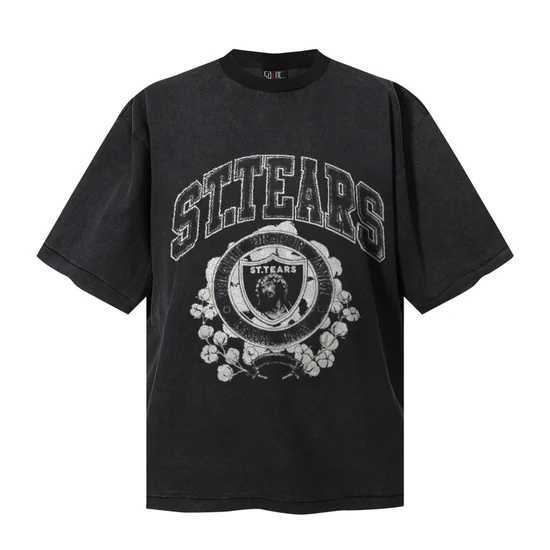 Denim Tears x Saint Michael Shears Shield Graphic T-Shirt Black デニム ティアーズ × セイント マイケル シアーズ シールド グラフィック Tシャツ ブラック