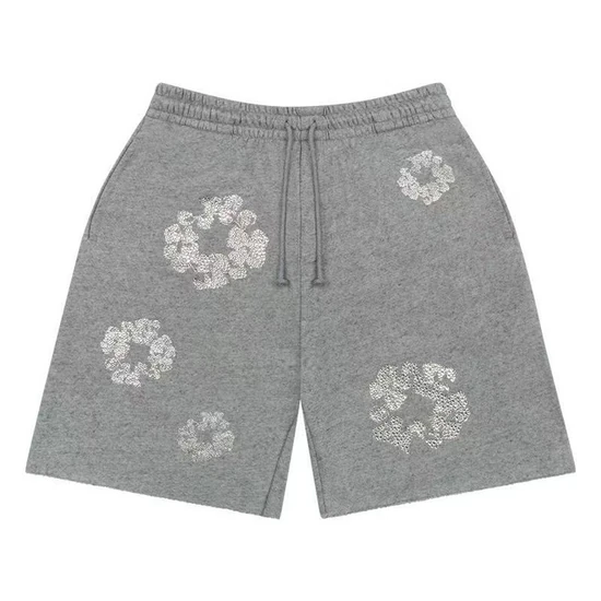 Denim Tears Cashmere Swarovski Cotton Wreath Shorts デニム ティアーズ カシミア スワロフスキー コットン リース ショーツ