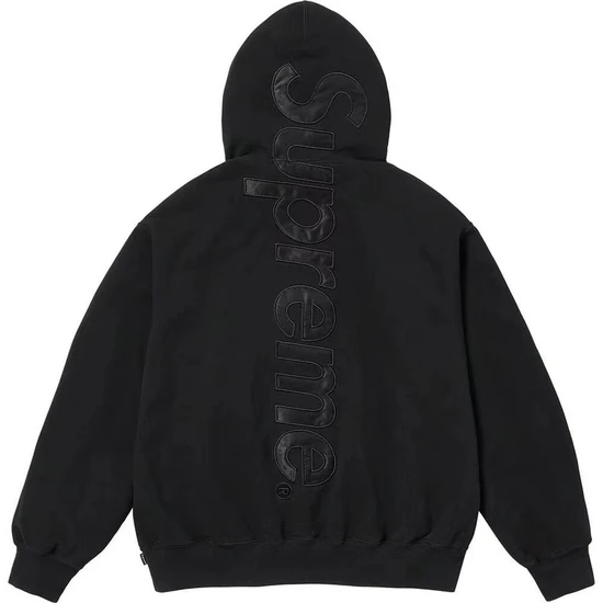 Supreme Satin Applique Hooded Sweatshirt シュプリーム サテンアップリケ フーディー スウェットシャツ