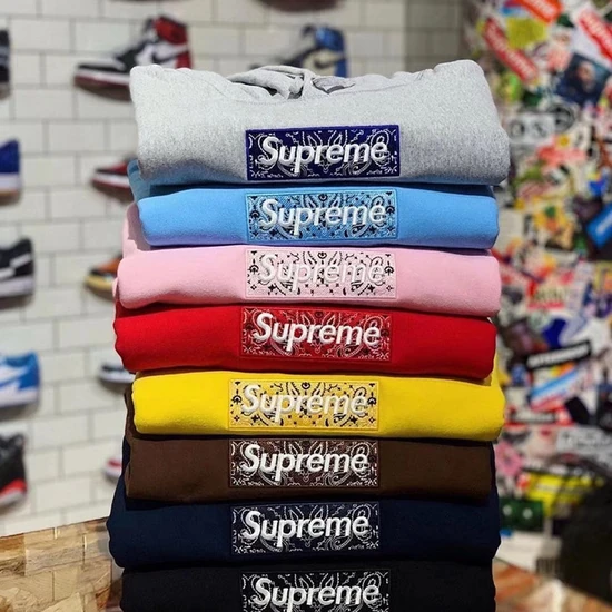 Supreme Bandana Box Logo Hooded Sweatshirt シュプリーム バンダナ ボックス ロゴ フーディッド スウェットシャツ