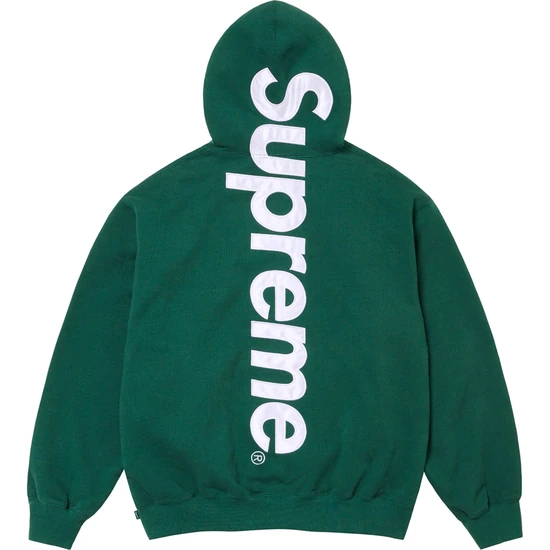 Supreme Satin Applique Hooded Sweatshirt シュプリーム サテンアップリケ フーデッド スウェットシャツ