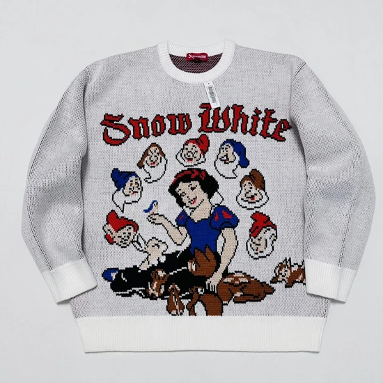 Supreme Snow White Sweater シュプリーム スノーホワイト ニットセーター