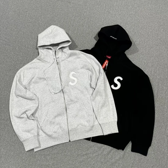 Supreme S Logo Zip Up Hooded Sweatshirt シュプリーム Sロゴ ジップアップ フーデッド スウェットシャツ