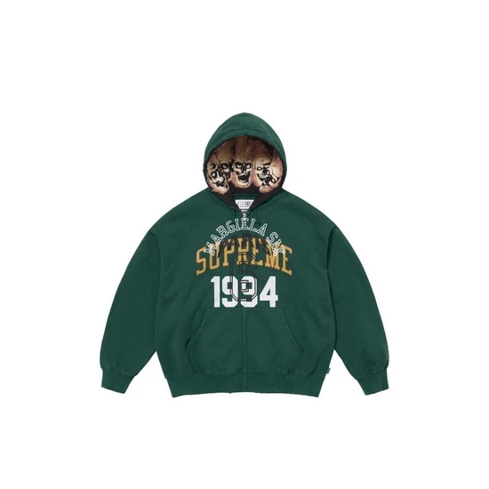 Supreme × MM6 Maison Margiela Zip Up Hooded Sweatshirt シュプリーム x メゾンマルジェラ ジップアップ フーデッド スウェットシャツ